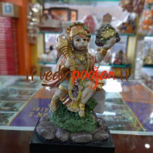 Parvat Hanuman - Polyresin - 5.5 inch