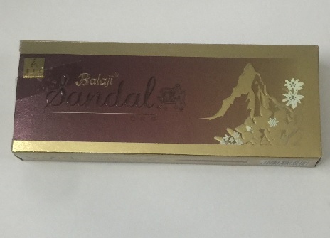 Balaji CHANDAN Incense Sticks: 4 x 15 Gram Boxes, Total 60 (Mysore  Sandalwood) | eBay